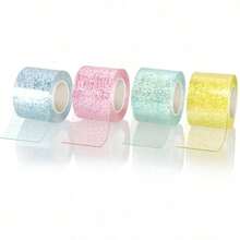 DIY Nano Glue Handmade Double-Sided Tape Kit (Tape Color Randomly Sent, Accessories Color*Pattern*Combination Randomly Sent, Subject To Actual Product Picture) Back To School Season (Single Tape Color Randomly Sent, No Accessories Included) - Sets - View 9