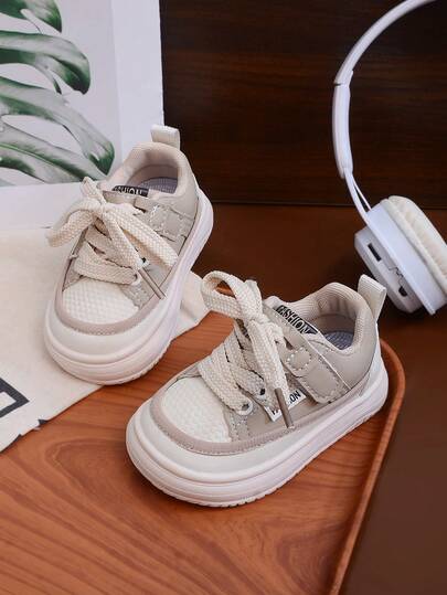 Spring New Baby Low-Top Anti-Slip Cartoon Casual Sneakers, Comfortable And Versatile For Daily Wear
