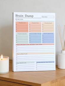 1本A5极简笔记本，50页灵感记录本和每日待办事项计划本 - A - 查看 6