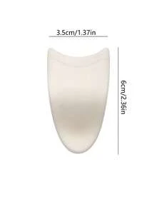 1 dụng cụ uốn mi bằng nhựa trắng, thích hợp cho người mới bắt đầu sử dụng mi giả. - trắng - Xem 7