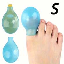 2pcs Silicone Toe Caps, Reusable Silicone Toe Protectors, Soft Silicone Material, Suitable For Bathing Protection - 2pcs - View 10