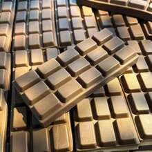 Juguete de estrés alivio realista de chocolate suave, juguete apretable, juguete de diversión y descompresión, regalo pequeño de alivio de estrés de oficina, juguete suave - Multicolor - Ver 7