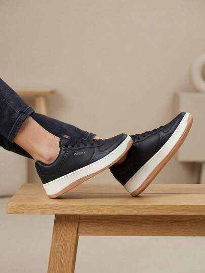  Tenis de Mujer Court Classics Skechers Casual Calzado De moda Dama Sintético 185160 negro