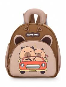 1 chiếc balo học sinh cỡ lớn, họa tiết chuột lang nước dễ thương. Balo học sinh sinh động và rực rỡ với thiết kế nhiều ngăn. Balo thời trang. Balo, cặp sách, balo học sinh, balo mini, balo nhỏ, balo nam, balo học sinh, rất phù hợp cho nữ sinh, học sinh, quà tặng cho bé trai, balo dễ thương, balo mini, balo chuột lang nước. - Nhiều màu - Xem 12