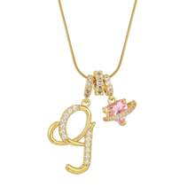 1 Mặt dây chuyền chữ cái bằng thép không gỉ, sang trọng, tối giản, dễ thương, đính đá Cubic Zirconia, có thể cá nhân hóa, là món quà độc đáo dành cho bạn gái và mẹ, kiểu dáng cổ điển và đơn giản, phù hợp cho cả nam và nữ, giản dị và dễ thương, có thể tùy chỉnh, là món quà lý tưởng cho bạn trai, bạn gái, bố, mẹ và gia đình. - Vàng - Xem 19