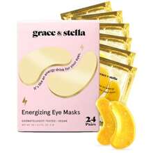 2026-New-Grace And Stella Award Winning Under Eye Mask - Birthday Gifts For Women - Gel Eye Patches For Dark Circles Puffy Eyes Undereye Bags - Gifts For Mom - Travel Essentials - Vegan 24 Pairs Gold - 粉紅色(48雙) - 查看 3