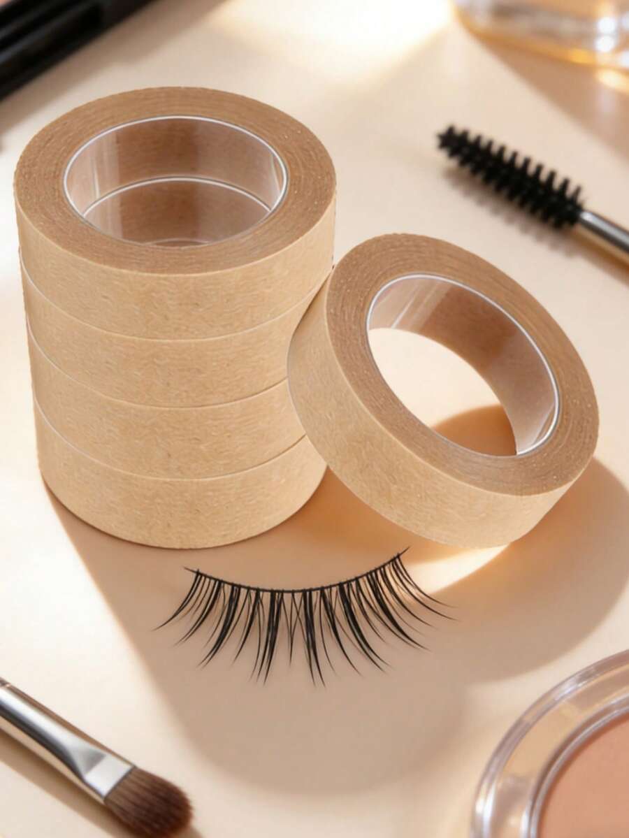 4/2 Cuộn Băng Dán Chống Llem Phấn Mắt - Băng Dán Kẻ Mắt Chính Xác, Băng Hỗ Trợ Mí Mắt và Nối Mi, Băng Dán Cách Ly Mi, Dụng Cụ Làm Đẹp - Nhiều màu - Xem 1