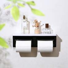 Tissue Box & Rack - Black - View 4