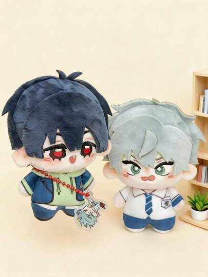 POKOJA LAND Anime Alien Stage Ivan Till Cosplay Búp bê nhồi bông dễ thương Mặt dây chuyền Búp bê sang trọng Trang trí Đồ sưu tầm Quà tặng trẻ em