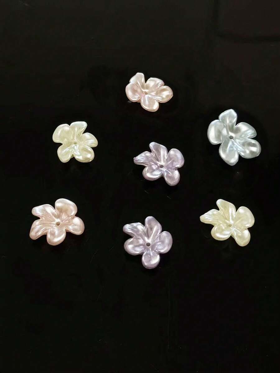 20x16mm Acrylic UV Coated Heart Wing Bow Beads, Handmade DIY Phone Charm, Hair Accessories - Multicolor - View 1