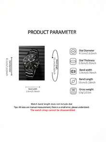 2/1pc Boy's Fashion Business Casual Roman Scale Quartz Watch, Suitable For Daily Wear, Suitable As Birthday/Holiday Gift For Friends, Suitable For Daily Life Such As Back To School, Gatherings And Travels. Graduation Season, Father's Day Gift, Gift For Family And Friends - Multicolor - View 7