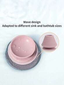 Universal Rubber Bath Tub Drain Plug, Sink Drain Stopper, Bathroom Shower Drain Plug, Silicone Bath Tub Drain Stopper, Fits Kitchen, Bathroom, Laundry Room, Basin, Bathtub, Sink, Washbasin - Multicolor - View 6