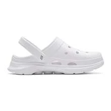 Skechers GO WALK 7 FOAMIES 女士轻便休闲模压凉鞋/拖鞋，舒适透气，适合日常穿着和户外活动，货号：111485-OFWT - 乳白色 - 查看 5