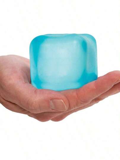 1/3pcs Needo-H Flattened Ice Cube Toy, Toy Game, Hobby Collection, Party Supplies, Creative Toy Suitable For Teenagers, Stress Relief Toy Suitable For Teenagers And Office Workers, Holiday Gift, Birthday Gift, New Year Gift, Valentine's Day Gift, Party Favor, Party Prop