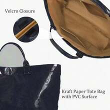 时尚多功能手提果冻包。新款简约大容量通勤手提包。 - 黑色 - 查看 2