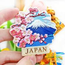 1个3D树脂冰箱贴，日本旅游纪念品，大阪山和服招财猫鸟居，京都樱花，东京北海道，磁性贴纸套装，墙面家居装饰磁性贴纸，厨房卧室橱柜艺术，南美旅行有意义创意小礼物 - 多色 - 查看 17