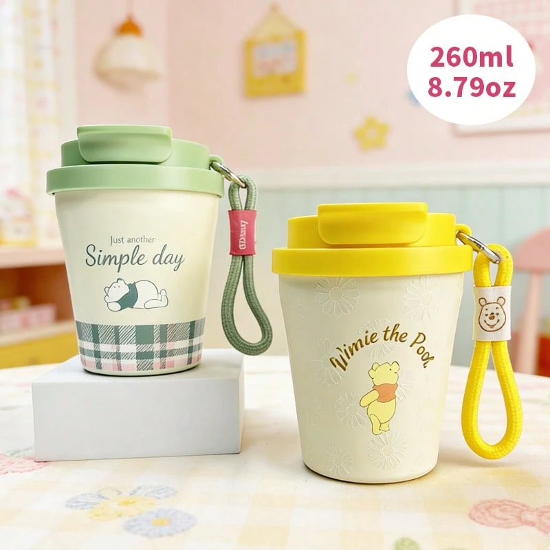 Miniso 芭比塑料水杯四件套，520毫升吸管塑料杯，时尚水瓶，多功能咖啡杯，适合户外旅行或上学使用 - 彩色 - 查看 1
