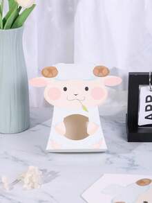 24/12PCS Creative Lamb Shaped Gift Box, Eid Al Adha Gift Packaging Box, For Gulbang,Birthday Party Snack Packaging Box, Accompanied By Hand Gift Box - One Size - View 9