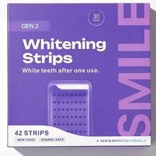 Teeth Whitening Strips, 7/21 Treatments, Non-Allergenic Formula, Peroxide-Free,  Enamel Care Kit. - 打條 - 查看 13