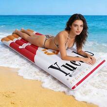 Giant Inflatable Cigarette Shaped Pool Float, Funny Party Prop, Beach Vacation Photo Shoot Accessory, Adult Stress Relief Toy - Cigarette Float - View 6