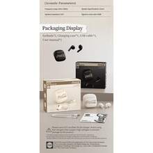 Coca Cola 可口可乐 T70 复古节拍蓝牙耳机，13 毫米驱动单元，蓝牙 6.0，皮革纹理，轻巧 3 克，黑/米色 - 查看 10