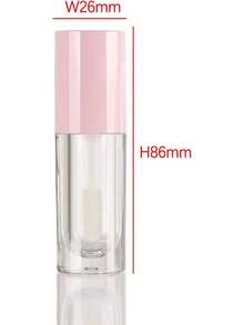 2pcs Refillable Lip Gloss Bottles, 6ml Large Capacity Lip Gloss Empty Tubes With Big Brush Head, Suitable For Concealer, Foundation, Round Design Makeup Cosmetic Refillable Containers, Applicable For Filling Liquid Foundation, Liquid Highlighter, Liquid Blush, Liquid Lipstick, Liquid Concealer And More - Multicolor - View 7
