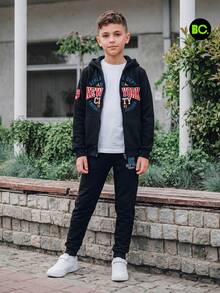 Big City Tween Boys Sets - Black - View 3