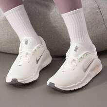 Nike Women's FLEX TRAIN Athletic Fitness Training Sneakers - White/Pink - View 3