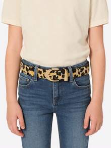 Thắt lưng trẻ em bằng da PU họa tiết da báo, kiểu dáng thường ngày, phù hợp cho mọi mùa. - A - Xem 1