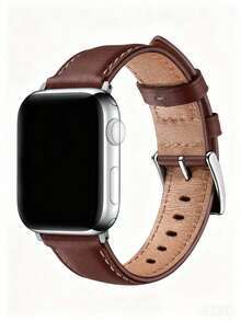 Compatible Bands For Men And Women, Fits 38mm, 40mm, 41mm, 42mm, 44mm, 45mm, 46mm, 49mm Sizes, Compatible With Apple Watch Ultra 3/2/1/SE/S11/S10/S9/S8/S7/S6/S5/S4/S3/S2/S1 Series, Smart Watch Accessories. Ideal For Men's Business Occasions And Meetings, And For Women's Travel, Parties, Beach Activities, Dances, And Summer. Compatible With Iphone Bands. - Reddish Brown - View 6