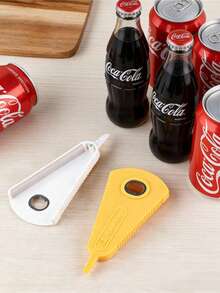 多功能开罐器，带瓶盖移除器和防滑手柄，适合家庭和餐厅日常使用，可旋转、撬开或拉环开启。 - 查看 9