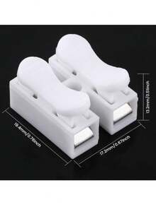 CH-2 Quick Connector Terminal, Push-Type LED Downlight Wiring Adapter, CH2 Wire Splicing Recessed Light Connector - A - View 4