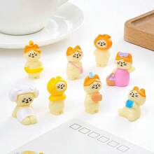 4 mô hình mèo con dễ thương đang đi du lịch, phụ kiện trang trí mini sáng tạo cho xe hơi, bàn làm việc, đồ tự trang trí. - Mèo du lịch - Xem 8