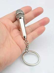 Móc khóa micro khắc laser cá nhân hóa (1 chiếc/10 chiếc), micro mini chân thực, quà lưu niệm cho diễn viên, có thể tùy chỉnh văn bản độc quyền làm quà tặng cho gia đình, bạn bè hoặc người yêu, thích hợp cho lễ tốt nghiệp, Ngày Valentine, kỷ niệm, Ngày của Mẹ, Ngày của Cha, hoặc dùng để trang trí ba lô. - Nhiều màu - Xem 4