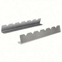 2pcs Stainless Steel Barbecue Rack Set, Anti-Deformation Skewer Holder, Suitable For Kitchen, Yard, Camping, Metal Cooking Utensils, Outdoor Cooking Equipment | Streamlined Metal Rack | Sturdy Construction, Kebab Rack, Multi-Purpose Kebab Rack, Anti-Deformation And Anti-Stick, Barbecue Skewer Holder Set, Stainless Steel Tableware. Essential For Barbecue. Suitable For Barbecue, Party, Camping, Gathering. Father's Day Gift - A - View 11
