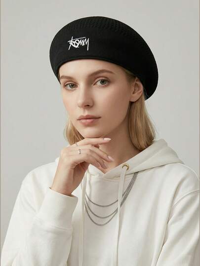 1. Nuevo boina de hombre para otoño e invierno, diseño de gran circunferencia de cabeza, elegante gorra con visera reversible, adecuada para estilos hip-hop, callejeros, elegantes y otros. Verano, playa, vacaciones