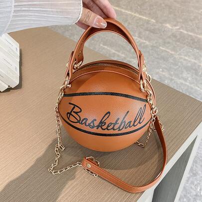 2026 New Stylish Chain Bags, Basketball Bags, Unique Round Ball Bags, New Stylish Women's Bags, Chain Basketball Bags, Shoulder And Crossbody Bags, Hand-Held Football Bags, Multiple Styles Available