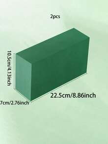1/3/4/6/8/10/15/20pcs Floral Foam Blocks, Suitable For Fresh Flowers And Artificial Flowers DIY Decoration, Green Floral Foam Blocks, Can Be Used For Flower Arranging, Plant Decoration And Handicrafts, Spring Floral Decoration, Home, Wedding, Birthday Party, Floral Supplies, Party Decoration And Garden Decoration, Tabletop Decoration, Plastic Artificial Flowers, Mother's Day, Father's Day - Green - View 16