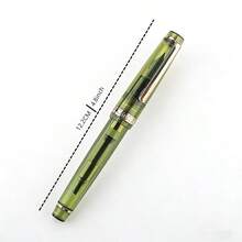 金豪82透明树脂钢笔，M尖（0.7mm），办公学习书写礼品笔 - 82 - 查看 2