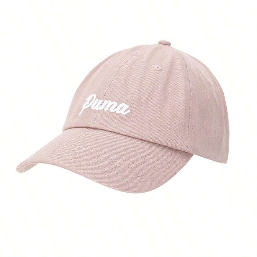 Puma Mũ lưỡi trai unisex ESS-SCRIPT-Dad-Cap, kiểu dáng tối giản, phong cách thường ngày, thích hợp cho hoạt động ngoài trời, mã sản phẩm 027039-02 - Màu nâu đá sa thạch - Xem 1
