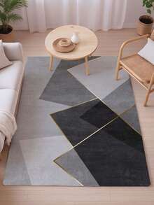 Karpet Dekoratif Dalam Ruangan dengan Motif Geometris Minimalis, Karpet Sofa Ruang Tamu, Karpet Kamar Tidur, Alas Anti Selip Samping Tempat Tidur, Karpet Ruang Makan dan Dapur, Alas Kursi Kantor, Keset Pintu Masuk, Selimut Piknik, Alas Kemah Luar Ruangan - Aneka warna--7 - View 17
