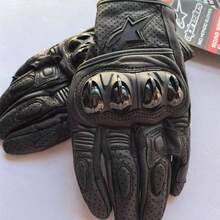 Alpinestars 男女通用四季越野摩托车骑行手套，Supertech 超细纤维皮革手套，赛车手套，摩托车比赛手套，骑士风格，支持触屏操作，耐磨防护手套 - 彩色 - 查看 10
