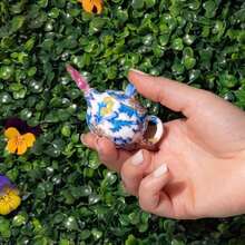 Phoenix Teapot Torch Cute Lighter (Without Gas) | Refillable & Adjustable Flame Cool Lighter | Novelty Decorative Lighter | Where Art Meets Flame (Butane Gas Not Included) | Creative Gift For Women - 預設 - 查看 2