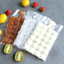50/30/20/10pcs Disposable Self-Sealing Ice Bags, 24-Slot Tray - Just Add Water, Easy To Use, Tear Open And Apply. Suitable For Adding To Water, Drinks And Juices. An Ideal Choice For Cooling Down In Summer. - Multicolor - View 4