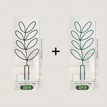 1件/2件装植物攀爬架，户外盆栽植物架，园艺工具，创意花卉架，葡萄架，植物花卉架 - 多色 - 查看 11