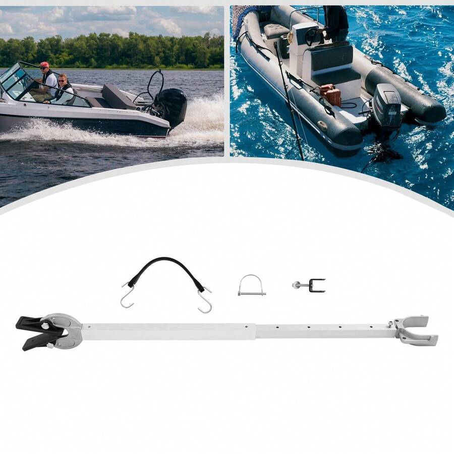 23-35 Inches Adjustable Boat Transom Saver Transom Saver For Outboard Motor - Default - View 1
