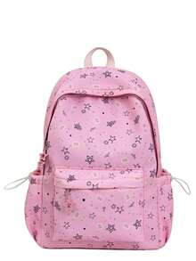 Nueva mochila de viaje versátil, cómoda y con gran capacidad, de estilo minimalista, elegante y con diseño de dibujos animados - Multicolor - Ver 12
