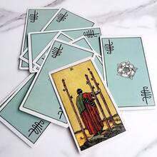 Bộ bài Tarot cổ điển kỷ niệm 100 năm, kích thước 12x7cm, 84 lá bài phiên bản tiếng Anh kèm hướng dẫn bằng giấy, trò chơi bài Tarot thích hợp cho các bữa tiệc, họp mặt, Giáng sinh, Lễ Tạ ơn, Lễ Phục sinh, sinh nhật, hoạt động xây dựng đội nhóm, quà tặng. - màu xanh lá - Xem 4