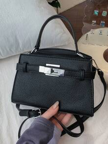 New Arrival Mini Square Bag, Versatile Crossbody Bag & Handbag, Fashionable Unique Design For Women, Summer - Black - View 8