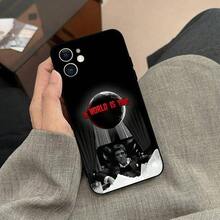 Funda para teléfono R-ScarfaceTonyMontana negra para iPhone 17/16/15/13/14ProMax/11Plus/X/Xr/XsMax13mn17Air - z6 - Ver 13